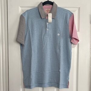 Men's Colorblock Polo Shirt